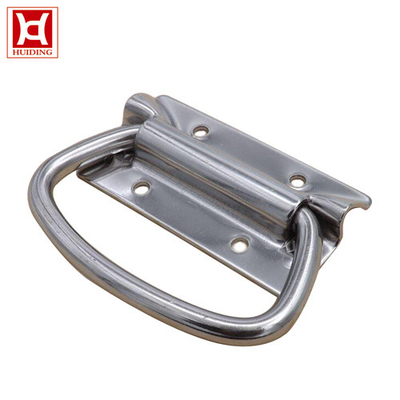 ISO9001 Folding Industrial Pull Handle Furniture Metal Tool Box Handles SUS304