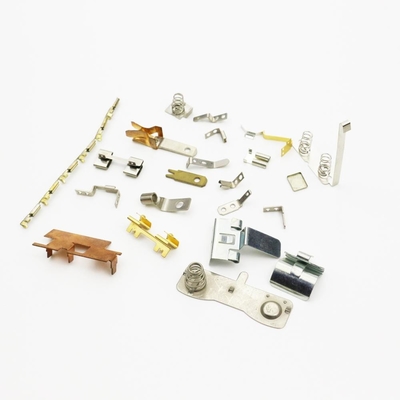 CNC Hot Automotive Stamping Parts High Rigidity Electroplating Surface