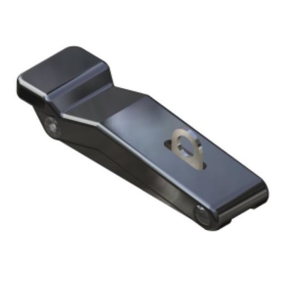 ISO9001 Flexible Black Rubber Draw Latches Anti Corrosion For Engineering Machine