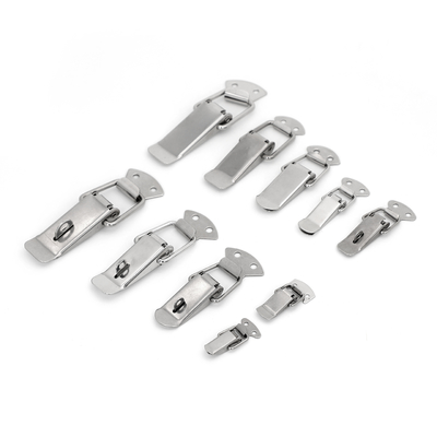 DK003 Large Toolbox Toggle Latch 316 Bright Sliver With Spring