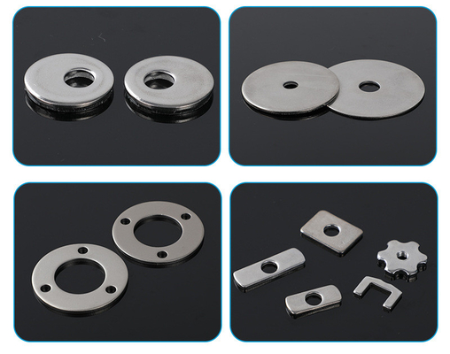 ODM Sheet Metal Stamp Parts Custom Press Parts Antioxidant Solid Round Plain Washer Gaskets