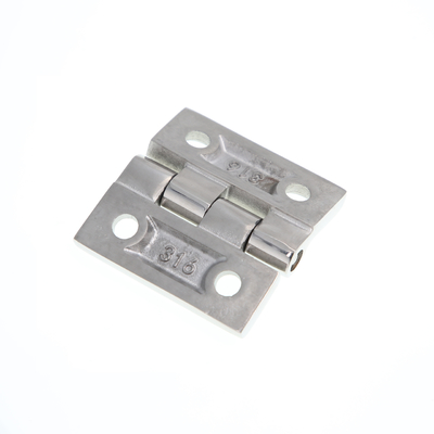 60*60mm Heavy Duty Hinges SUS304 SUS316 Stainless Steel Machine Door Hinges