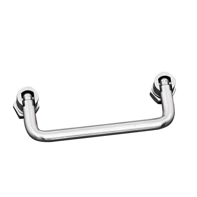 Hasp 304 Stainless Steel Cabinet Pulls Iron Chrome Folding Pull Handle