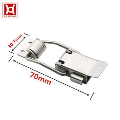 DK018 Custom Stainless Steel Toggle Latch Polished Nickel Plated Surface Treatment