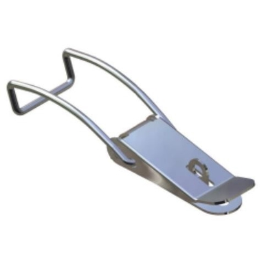 Self Locking Galvanized Spring Loaded Toggle Latch Shockproof With Keyhole