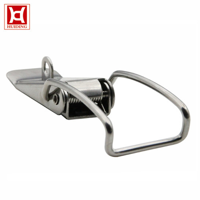 Self Locking Galvanized Spring Loaded Toggle Latch Shockproof With Keyhole