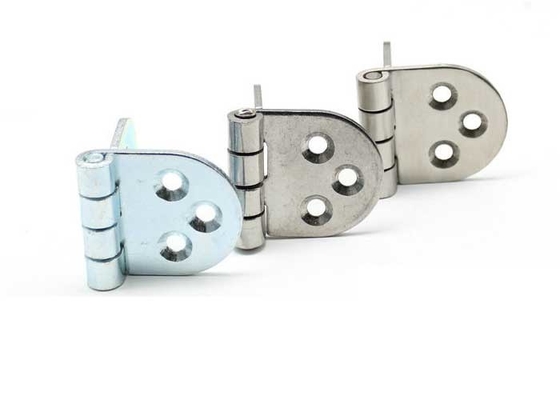 ISO Stainless Steel Electrical Cabinet Hinges Blue Galvanized Heavy Duty