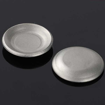 Erosion Proof Metal Stamping Parts Tri Clamp Blind Flange Cap Sealing Plug