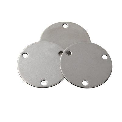 4 Holes Stainless Steel Metal Stamped Parts ODM ISO9001 Metal Stamped Gasket