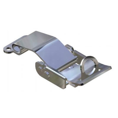 Anti Rust Padlockable Over Center Latches With Elastic Preload And Vibration Damping
