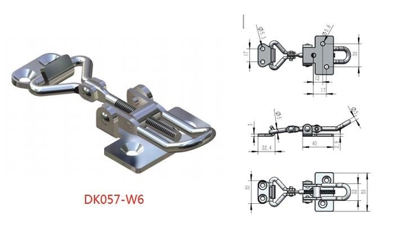 Large Chrome Plated Metal Toggle Latch 304 316 Y Shaped Threaded Rod For Vehicle