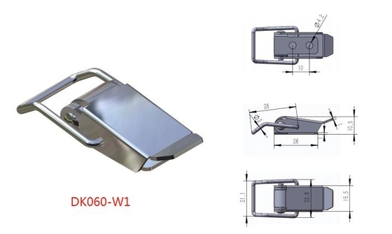 DK060-W1 Stainless Steel Draw catch Toggle Latch For Monitoring Equipment
