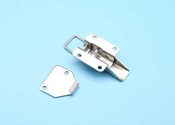 Wearproof 304 Stainless Steel Toggle Latch Metal Toggle Catch With Side Keyhole