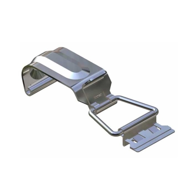 Hook Type Stainless Steel Toggle Latch Black Oxide Welded Adjustable Tension Latch Antirust