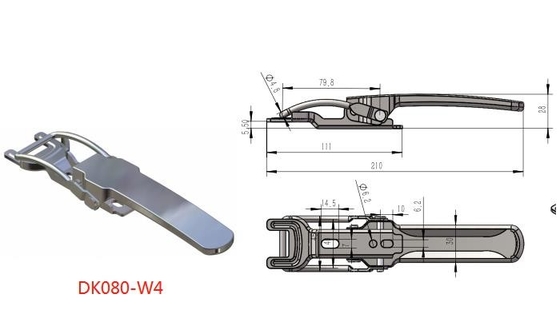 Quick Release Heavy Duty Toggle Latch TUV SGS