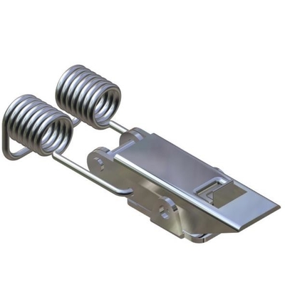 Self-Locking Double Sided Spring Loaded Toggle Latch SS Safety Buckle