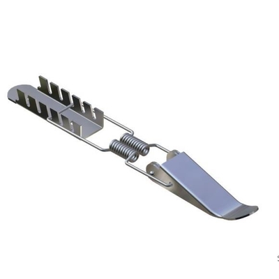 ISO9001 Zinc Plated Spring Loaded Toggle Latches Anti Vibrating For Industrial Dust Collector