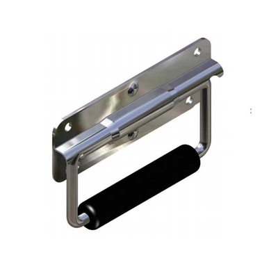 Electroplating Rubber Grips Heavy Duty Surface Mount Spring Loaded Handle
