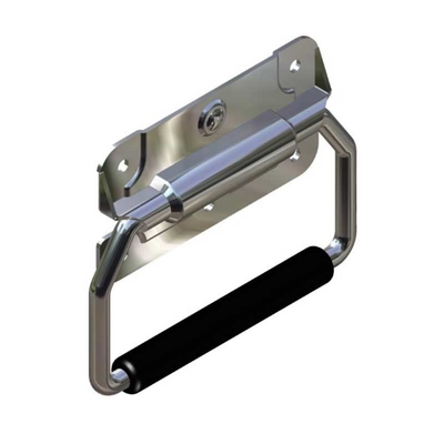 L115 Large Chest Handles Shockproof With Rubber Grip