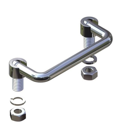 L100 SS304 Folding Pull Stainless Steel Handle 90 Degree