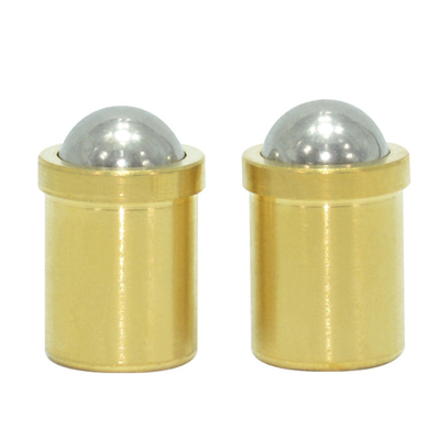 Brass Push Fit Spring Ball Plunger With Locking Mechanism