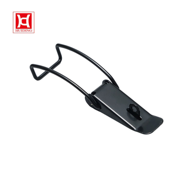 DK020G Black Spring Loaded Toggle Latch Zinc Plated