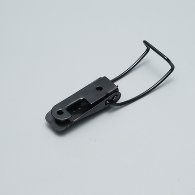 DK020G Black Spring Loaded Toggle Latch Zinc Plated