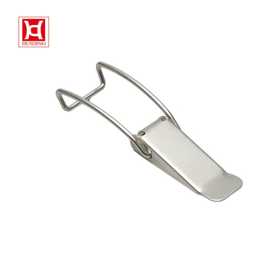 DK019W 201/304 Stainless Steel Spring Loaded Toggle Latch For Lunch Box