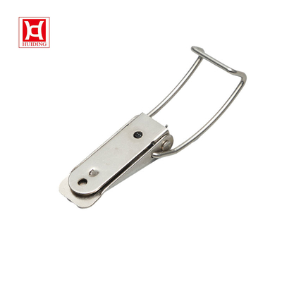 DK019W 201/304 Stainless Steel Spring Loaded Toggle Latch For Lunch Box
